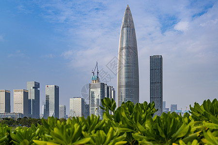 华润置地深圳春笋华润中心大厦背景