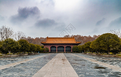 南京明故宫遗址背景