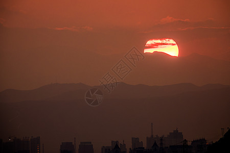 青海西宁城市风光背景图片