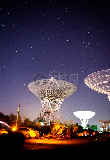 北京密云不老屯天文台星空图片