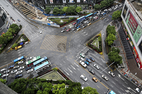 贵阳十字路口图片