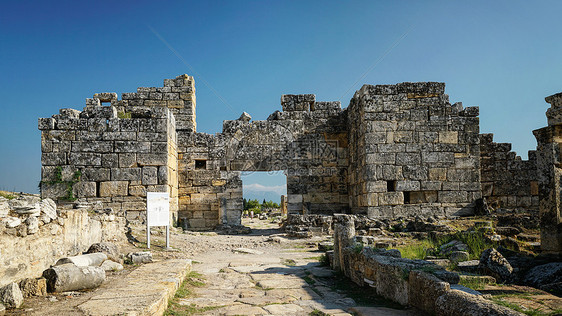 土耳其棉花堡赫拉波利斯古罗马遗址图片