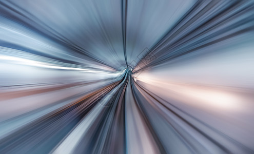 地铁轨道光影穿梭科技光线图片