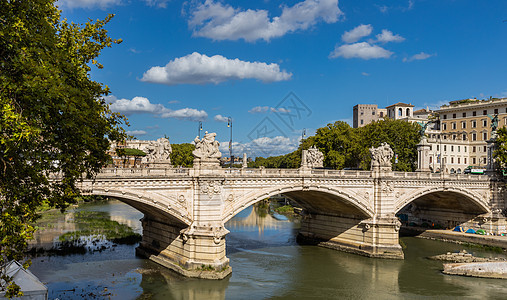 罗马天使桥图片