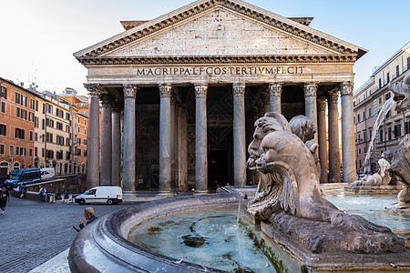 罗马旅游景点万神殿图片