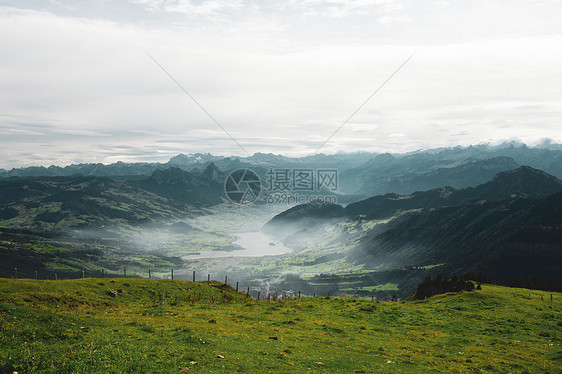 瑞士瑞吉山风光图片