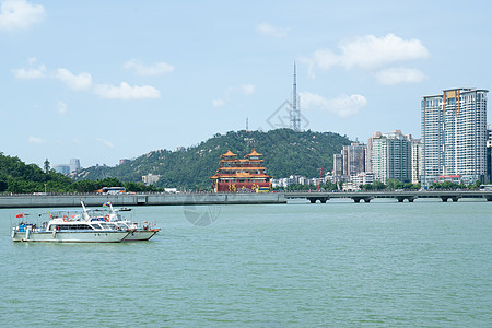 广东珠海旗鱼一号游轮图片