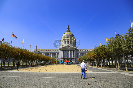 美国旧金山市政厅大楼图片