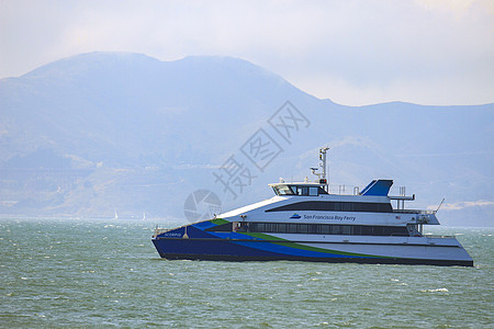 美国旧金山湾海景游艇图片