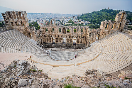 希腊雅典卫城希罗德·阿提库斯剧场图片