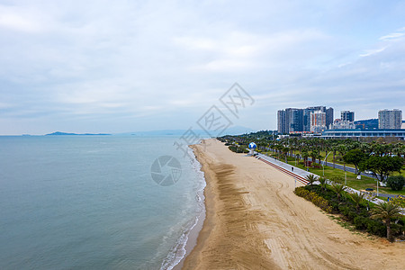 厦门会展环岛路海岸线图片