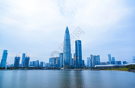 深圳南山人才公园建筑群背景图片
