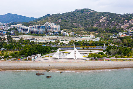 厦门环岛路音乐广场图片