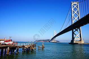 旧金山湾桥图片