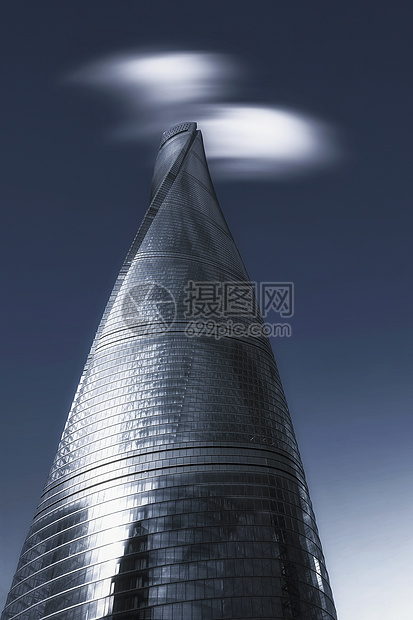 上海陆家嘴上海中心大厦科技风格建筑图片