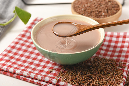 红米豆浆商用实拍素材背景图片