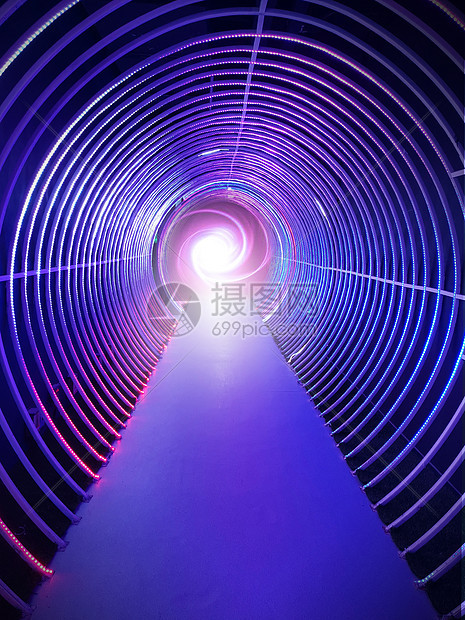 科技时光隧道图片