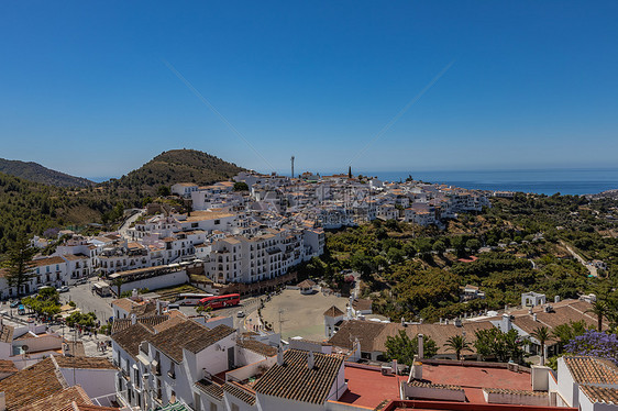 西班牙南部地中海小镇图片