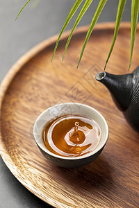 中式茶茶杯茶壶图片