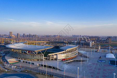 河北奥林匹克体育中心背景图片