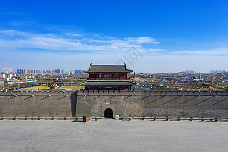 太南门石家庄正定古城南门背景