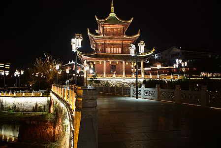 贵阳甲秀楼夜景图片