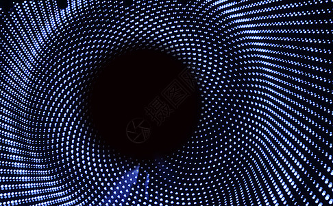 蓝色星光科技感舞台背景图片