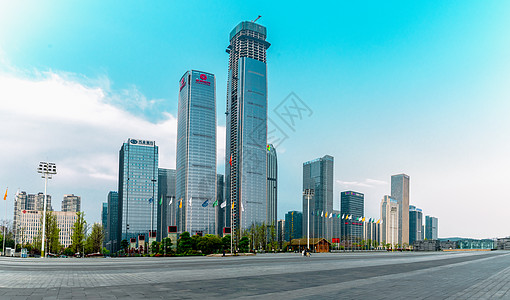 贵州贵阳国际金融中心写字楼摄影照片背景