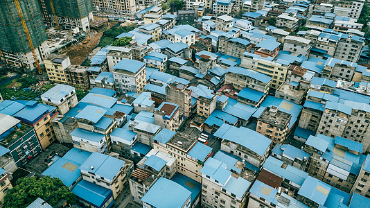 航拍桂林楼盘地产交通商业区城市建设天际线图片