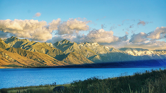 普卡基湖日出新西兰南岛自驾游山川湖泊图片