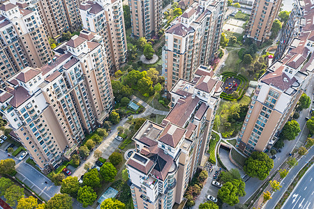 住宅楼房房地产小区楼盘背景