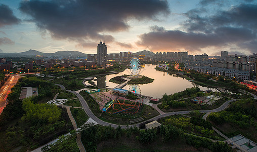 大连城市建筑风光图片