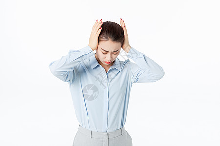 高清唯美图片 > 烦恼头发干枯图片