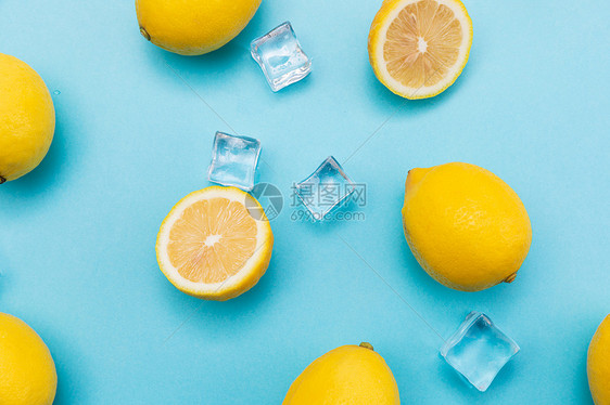 新鲜柠檬水果图片