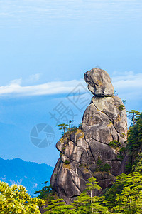 江西三清山奇石高清图片