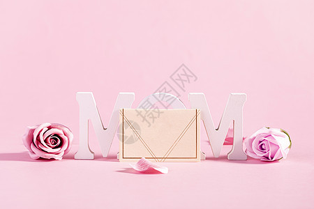 母亲节字母妈妈卡片背景图片