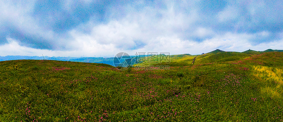 贵州赫章韭菜坪风景区航拍图片