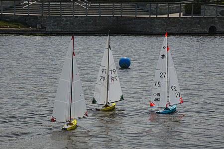 帆船航模竞技比赛图片