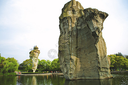 绍兴柯岩风景区地标建筑云骨图片