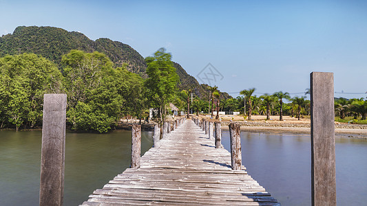 泰国旅游度假胜地甲米海滨海岛高清图片