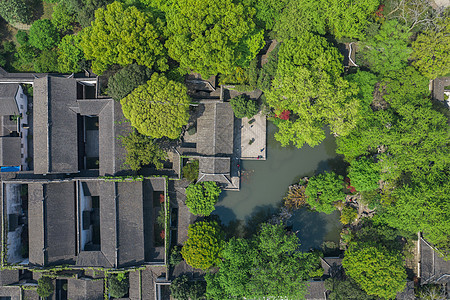 中国四大名园之一留园景区图片