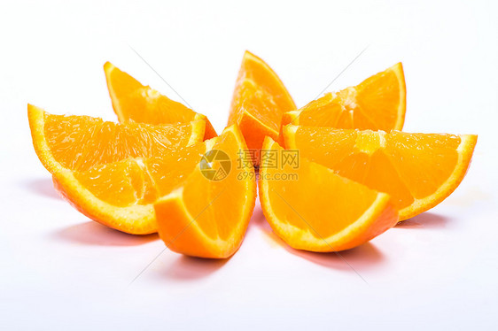 新鲜橙子摆拍图片