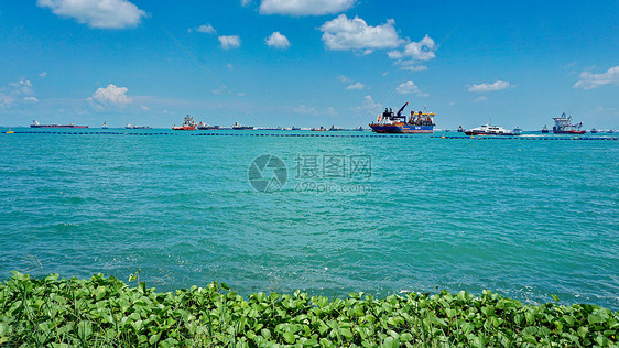 新加坡圣淘沙的海滩图片