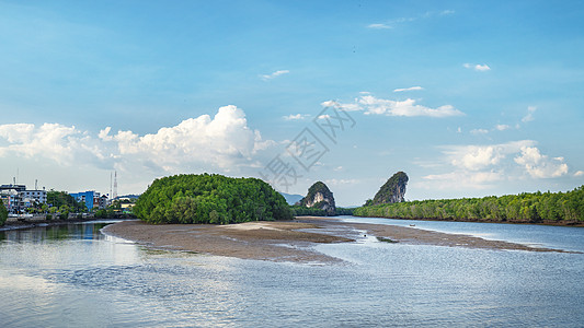 东南亚泰国甲米海滩高清图片