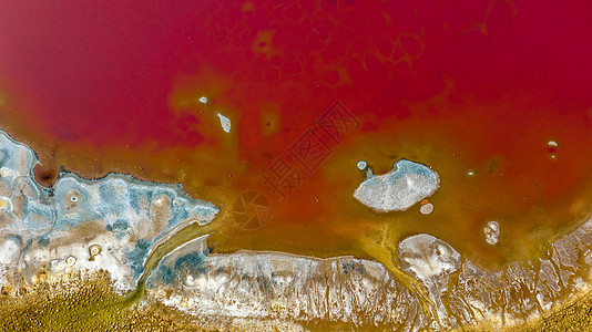 巴丹吉林沙漠达格图红海子背景图片