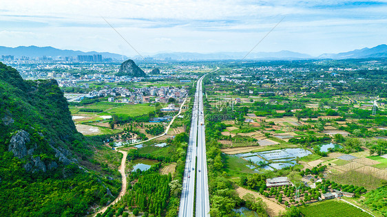 山间的高速公路风景高速图片