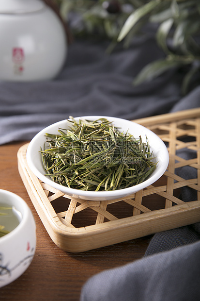 龙井茶叶绿茶实拍高清图图片
