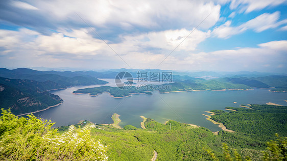 东北辽宁桓仁水库自然风景区图片