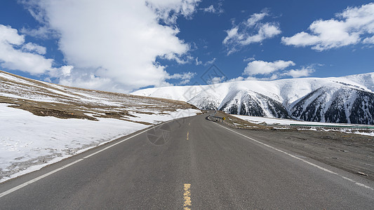 旅行前行道路背景图片