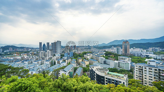 福建省会福州城全景图片